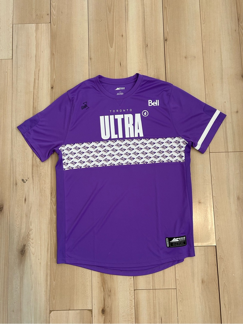 Toronto Ultra Jersey Signed By CleanX